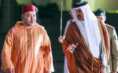 جلالة الملك محمد السادس يبعث رسالة خطية إلى صاحب السمو الشيخ تميم بن حمد آل ثاني أمير دولة قطر