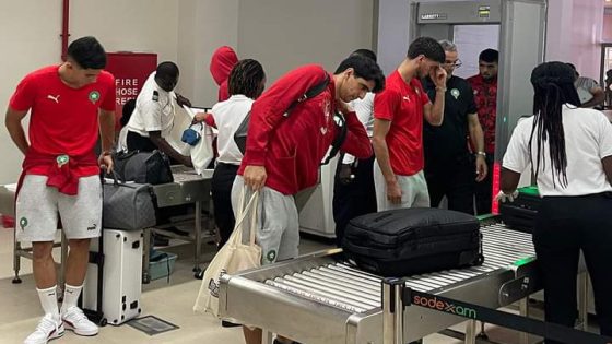 بعد خروجهم من كأس إفريقيا… أسود الأطلس يغادرون عبر طائرة إلى المغرب