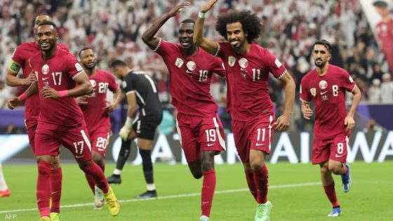 قطر تنهي طموحات المدرب المغربي عموتة وفريقه النشامى… وتحصد لقب كأس آسيا