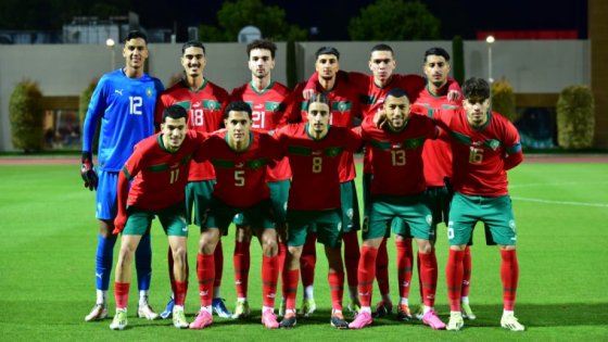 المنتخب المغربي الأولمبي يخسر مقابلته أمام المنتخب الاوكراني