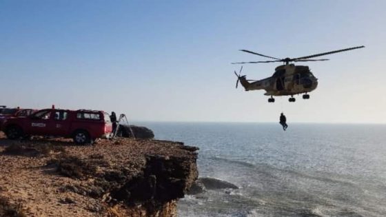 برافو عليهم… تدخل سريع للقوات الملكية الجوية المغربية وانقاذ مجموعة من الحراكة كانو غايغرقو فالبحر