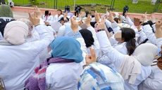 خرجو نيشان… نقابة الممرضين بخنيفرة تنتقد بشدة تراجع الوضع الصحي و تعلن تضامنها مع نضالات أبناء الشعب ضد السياسات “التخريبية” المستهدفة للمرفق الصحي العمومي والمشجعة للخوصصة