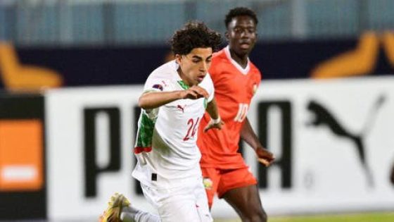 المنتخب المغربي لأقل من 20 سنة يظهر بأداء باهت أمام نيجيريا ويكتفي بالتعادل في كأس إفريقيا