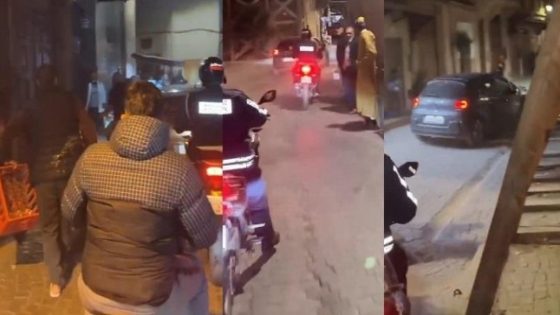 جابوها فروسهم… جوج مهاجرين مغاربة من فرنسا فحالة غير طبيعية دارو كسيدة وضربو مواطن وهربو والبوليس شدوهم