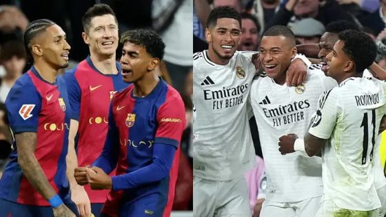 رفاق لامين جمال يقلبون الطاولة على رفاق ابراهيم دياز  ويحولون هزيمة إلى فوز في كلاسيكو حارق ويقتربون من لقب الليغا
