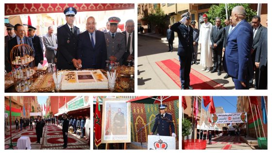 عامل إقليم خنيفرة يترأس احتفالات الذكرى 69 لتأسيس الأمن الوطني و استعراض حصيلة سنوية بالأرقام للوثائق الادارية والمخالفات و محاربة الجرائم 
