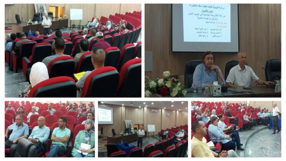 بالصور ومن تأطير الدكتور الجامعي عبد الله استيتو… ورشة تكوينية ناجحة لفائدة طلبة الدكتوراه ببني ملال في موضوع لغة الأطروحة والرفع من قيمة البحوث العلمية