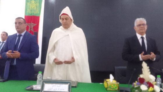 نزار بركة يترأس حفل تنصيب المدغري العلوي عاملا على إقليم خريبكة وهذه أهم الملفات التي تنتظرها الساكنة الخريبكية