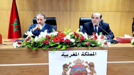 مراسيم حفل تسليم السلط بين الحسن الداكي رئيس النيابة العامة السابق وخلفه المعين هشام بلاوي والرئيس الحالي : ” سأعمل على خدمة العدالة وتعزيز الثقة في مؤسسة النيابة العامة”