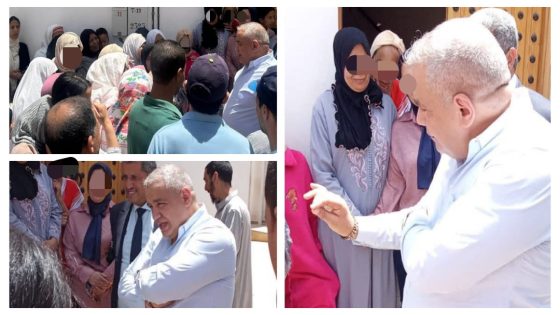 ها المسؤولين لي بغات الساكنة… عامل خنيفرة مشا بنفسو لقباب وتجاوب مع الساكنة لي طالبات بالماء وتصنت للمطالب ديالهم وعطاهم وعد بالحل