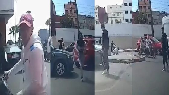 هدو خاصهم اقصى العقوبات… البوليس شدو شفار بان في فيديو مع صحبو تايشفرو واحد السيدة وهربو فموطور