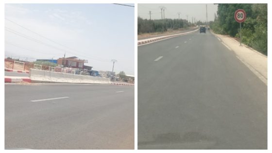 تفهم تحماق!… طاكسيات بني ملال يستغربون وضع حاجز اسمنتي يمنعهم من العودة للمدينة من طريق الفقيه بن صالح ويصرخون :” طريق العودة مغلق والدرك في الانتظار فما هذا العبث يا مسؤولين وهل نرجع كيلومتر للخلف نحو الرومبوان!”