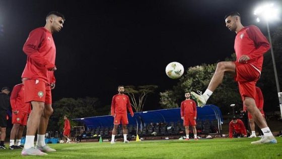 المنتخب المغربي للمحليين يجري أول حصة تدريبية قبل مواجهاته أمام منتخبات قوية في كأس إفريقيا للاعبين المحليين