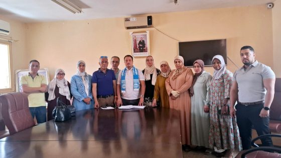 عاجل… تأسيس مكتب نقابي جديد للاتحاد المغربي للشغل بجماعة تاكزيرت إقليم بني ملال و حفيظة فنيد كاتبة محلية = لائحة المكتب=