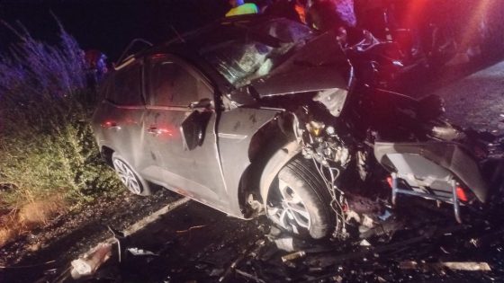 ياربي السلامة والله يرحمهم… 4 قتلى وجرحى في حادث سير مروع بين سيارتين عائليتين بالطريق السيار