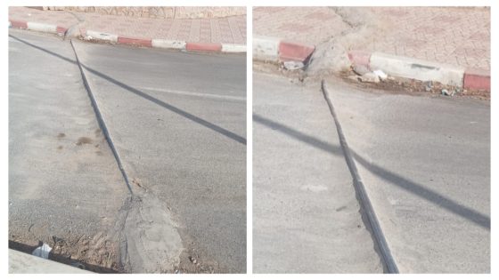 الترقاع… “جعبة كبيرة ديال الما وسط الشانطي” تثير استياء الساكنة وأصحاب المركبات بطلعة موحا أوحمو ببني ملال