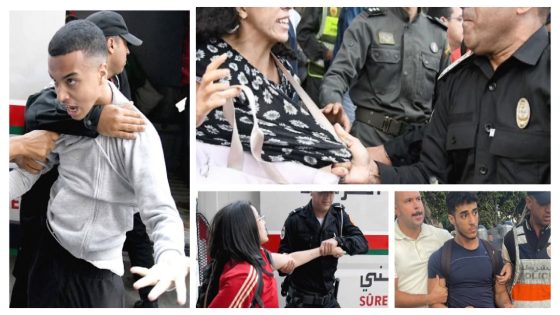 تدخلات أمنية بالقوة واعتقالات في صفوف الشباب لمنع احتجاجات “جيل Z” بعدة مدن مغربية