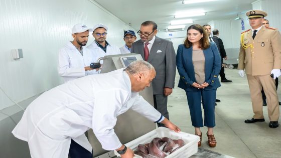 عاجل… جلالة الملك محمد السادس يدشن مشاريع كبرى بالمركب المينائي للدار البيضاء