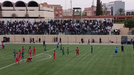 رجاء بني ملال يكرم الراحلين الولد والحمزاوي ويضيع فوزا سانحا أمام جماهيره ضد اتحاد وجدة و الصحافيون في معاناة مستمرة مع تغطية المقابلات