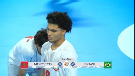 للأسف… الهزيمة الثانية للمنتخب المغربي للناشئين أمام البرازيل ببطولة العالم لكرة اليد المغرب 2025 تحت قيادة المدرب الزاولي