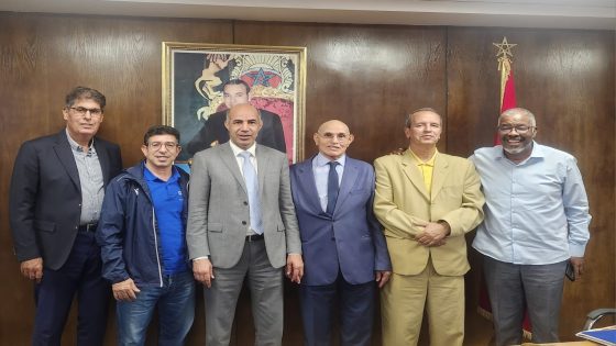 هادي هي سياسة الانفتاح لي بغات الشغيلة… هشام الصابري كاتب الدولة ابن إقليم بني ملال داير نهج تشاركي جديد واستقبل شغيلة شركات المناولة و الحراس الخاصين واتافقو يقطعو مع ممارسات هضم الحقوق وحفظ كرامة العمال