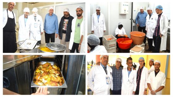 هادي خطوة مزيانة… اللجنة الموسعة للإدارة تتفقد مطعم الحي الجامعي ببني ملال لتعزيز جودة الخدمات الغذائية للطلبة