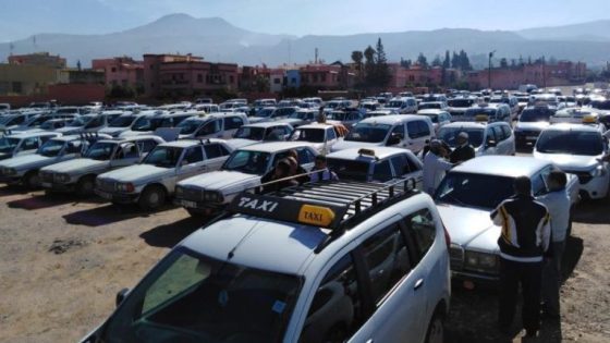 عاجل… مالين الطاكسيات الكبيرة قررو ينظمو وقفة احتجاجية أمام ولاية جهة بني ملال