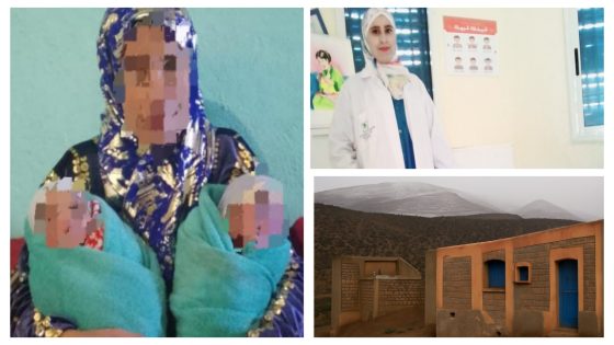 ولادة توأم على ارتفاع 2260 متر بزركان بأعالي جبال زاوية أحنصال… بطولة ميدانية للممرضة إكرام أوزيزو تنقذ حياة أم وطفلتيها