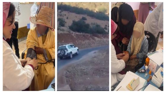 برافو عليهم… الأطر الطبية والتمريضية دارو قافلة طبية لأعالي جبال واولى بأزيلال وفحصو المواطنين وعطاوهم الأدوية بالمجان