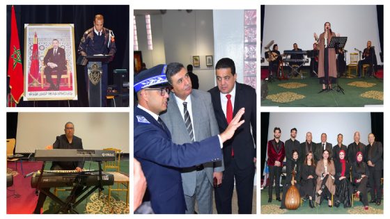 كوميسير يتقن العزف على “الأورغ” و كوميسير يقدم لوحاته التشكيلية ومقدم الشرطة يرتل القران… الحفل ديال التميز لي نظماتو ولاية أمن بني ملال بانو فيه مواهب متميزة فالرسم والفن والموسيقى