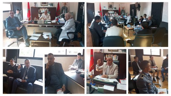 الأستاذ مصطفى هيبي وكيل الملك ببني ملال يعقد اجتماعا تنسيقيا هاما لعرض مستجدات قانون المسطرة الجنائية