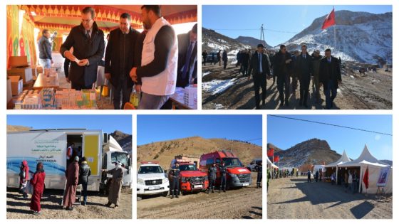 هالمسؤولين لي بغات الساكنة … عامل أزيلال رجل الميدان وتايقوم بزيارات تفقدية لجماعات الاقليم وهد المرة مشا لأعالي جبال زاوية أحنصال وتفقد القافلة الطبية المجانية لي استافدو منها ازيد من 1000 ديال السكان