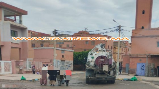 عاجل… العمال والشاحنات يقومون بتنقية مجاري المياه ببني ملال تفاديا للاختناقات وحماية للساكنة من الفيضانات