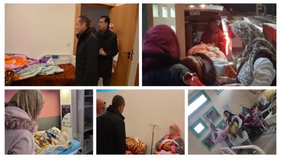 وزير الصحة وعامل أزيلال يواكبان ولادة سيدة تزامنا مع تدشين مركز صحي بايت عتاب والفرق الطبية والتمريضية ينجحون في توليد 19 سيدة خلال ثلاثة أيام وسط التساقطات الثلجية بالجبال