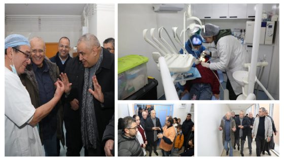 هاد العامل تايجسد سياسة القرب الحقيقية من المواطنين .. عامل خنيفرة دار زيارة ميدانية لقافلة طبية متعددة الاختصاصات بالمستشفى وعطا تعليماتو باش تكون العناية مزيان بالمرضى