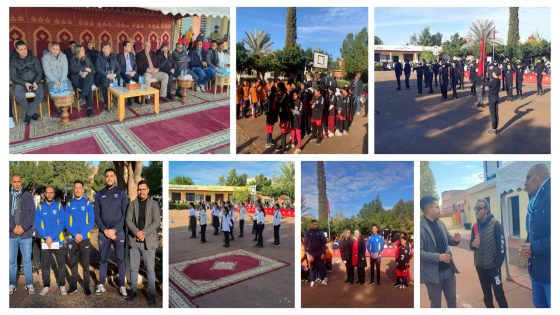 باشا مدينة سوق السبت يترأس حفل افتتاح مشروع المبادرة الوطنية للتنمية البشرية للمدرسة الرياضية التابعة لنادي مجد شباب سوق السبت لكرة اليد