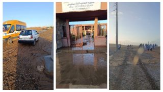 الغيس فالشتا والغبارية فالحرارة!… ساكنة وتلاميذ بأولاد اسماعيل يطالبون بإصلاح الطريق المؤدية إلى الإعدادية ووضع حد لمعاناتهم اليومية ويناشدون والي الجهة