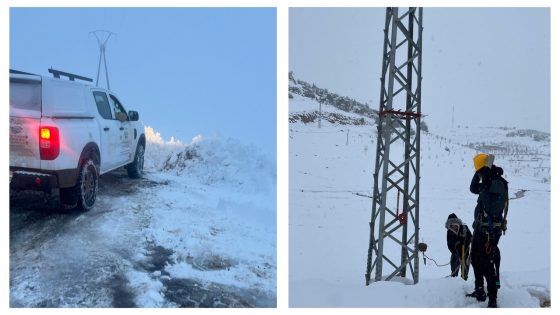 برافو عليهم… مواطنون يشيدون بالتدخلات الميدانية السريعة لفرق الكهرباء باقليم أزيلال رغم قساوة الظروف المناخية