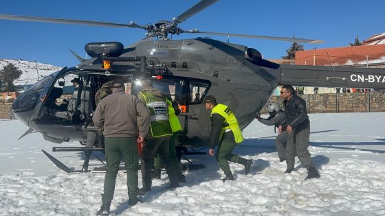 على سلامتهم… تلميذان ينجوان من موت محقق بعد رحلة قاسية وسط الثلوج بين بوخادل وآيت محمد والسلطات بأزيلال والساكنة قلبو عليهم لقاوهم فحالة حرجة ونقلوهم بالهلكبتر للسبيطار العسكري