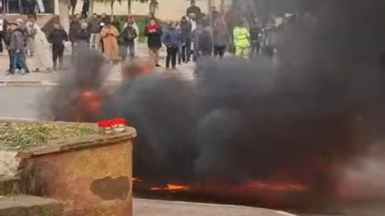 السلامة… طوموبيل شعلات فيها العافية كاملة حدا محطة قصبة تادلة