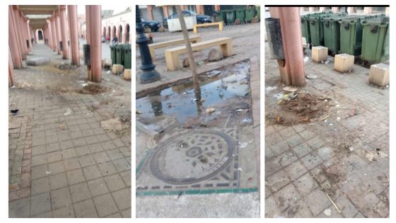 عيب وعار هدشي فقلب لمدينة!… ساحة الحرية ببني ملال تتحول إلى نقطة سوداء تشوه واجهة المدينة