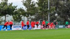 المنتخب المغربي يجري حصة تدريبية استعدادا لمقابلة الحلم أمام السنغال