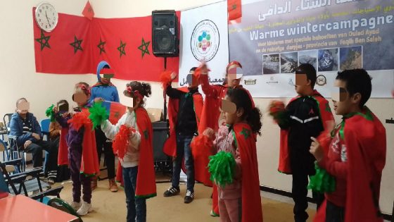 “الشتاء الدافئ”… مبادرة إنسانية تدخل البهجة على قلوب أطفال في وضعية إعاقة بأولاد عياد