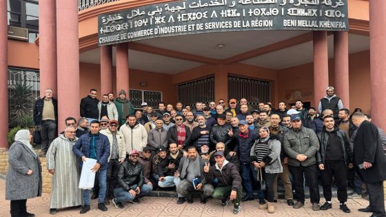 مستخدمو الشركة الجهوية للتوزيع بني ملال خنيفرة يؤسسون مكتبهم الجهوي بالاتحاد المغربي للشغل والبداوي التدلي كاتبا عاما = لائحة المكتب=