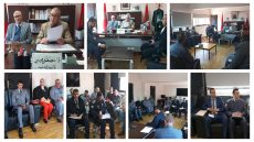 بالصور وتنبيه من حوادث الدراجات و”الطروتينيت”… وكيل الملك بالمحكمة الابتدائية ببني ملال يترأس لقاء تواصليا حول السلامة الطرقية والمشاركون يناقشون آفة حوادث السير ويشددون على فرض العقوبات و الزجر مع تعزيز التربية والتوعية والتحسيس