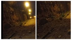 ردو بالكم… طريق القصر ببني ملال طاح فيها التراب و الاحجار