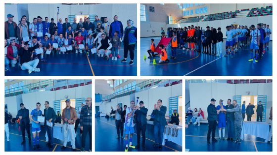 مبرووك وبالصور… السجن المحلي بني ملال يفوز على فريق السجن المحلي وادي زم ويتوج بكأس عصبة بني ملال خنيفرة ويتأهل للمشاركة في الاقصائيات الوطنية