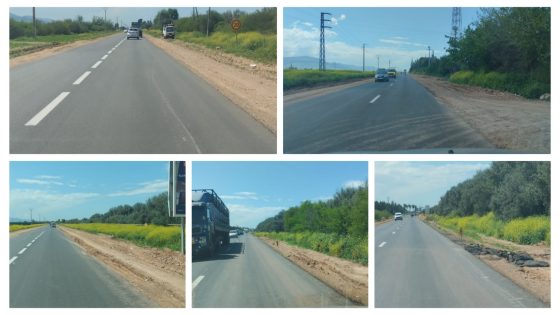 هدشي مشي معقول… الطريق لي يالاه زفتو بين بني ملال وافورار وفمدخل بني ملال من جهة الفقيه بن صالح فيها اهتزازات كبيرة والفوسي غارق فطريق افورار تايتسبب فالحوادث وخاص تدخل السلطات