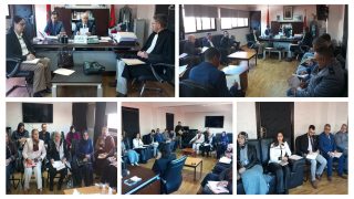 بالصور… الأستاذ مصطفى هيبي وكيل الملك يترأس بالمحكمة الابتدائية ببني ملال لقاء هاما للجنة التكفل بالنساء والأطفال ضحايا العنف ومشاركون يناقشون الاكراهات ويخرجون بالتوصيات والحلول