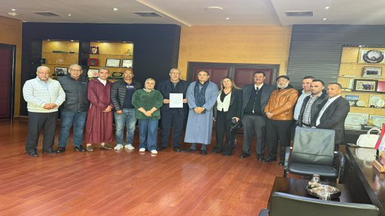 عادل براكات رئيس جهة بني ملال خنيفرة يترأس اجتماعا لتسريع مشاريع تبليط الأزقة والكهربة بسوق السبت